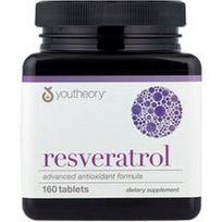 Youtheory, Resveratrolis, 160 tablečių