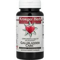 Kroeger Herb Co, Tulžies pūslės priežiūra™, 100 vegetariškų kapsulių