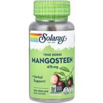Solaray, Tikros žolelės, mangostanas, 475 mg, 100 VegCaps