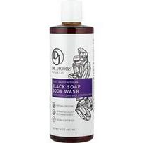 Dr. Jacobs Naturals, Augalinis afrikietiškas juodasis muilas kūno prausiklis, levandų ir šalavijų eteriniai aliejai, 16 oz (473 ml)