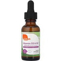 Zahler, Vitaminas D3 ir K2, 1 fl uncija (30 ml)