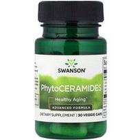 Swanson Vitamins, Fitokeramidai, pažangi formulė, 30 daržovių dangtelių (30 mg viename dangtelyje)