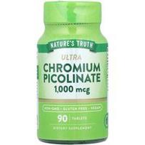 Nature's Truth, Ultra chromo pikolinatas, 1 000 mcg, 90 tablečių