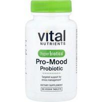 Vital Nutrients, Hyperbiotics®, nuotaiką gerinantis probiotikas, 60 veganiškų tablečių