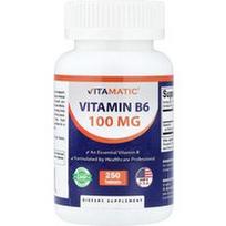 Vitamatic, Vitaminas B6, 100 mg, 250 tablečių