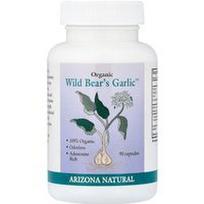 Arizona Natural, Organinis laukinių meškų česnakas™, 90 kapsulių (117 mg vienoje kapsulėje)