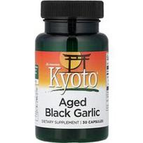 Swanson Vitamins, Kyoto®, brandintas juodasis česnakas, 30 kapsulių (650 mg vienoje kapsulėje)