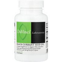 DaVinci Laboratories, Juodųjų serbentų sėklų aliejus, 90 minkštųjų gelių (500 mg vienam minkštam geliui)