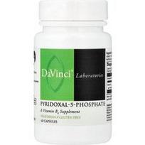 DaVinci Laboratories, Piridoksal-5-fosfatas, 33,8 mg, 60 kapsulių