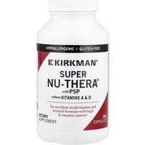 Kirkman Labs, „Super Nu-Thera®“ su P5P, be vitaminų A ir D, 360 kapsulių