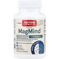 Jarrow Formulas, Veganiškas „MagMind®“, produktyvumas, 60 vegetariškų kapsulių