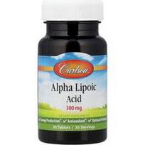 Carlson, Alfa lipoinė rūgštis, 30 tablečių