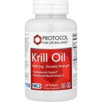 Protocol for Life Balance, Krilių aliejus, 60 minkštųjų gelių (1000 mg viename minkštame gelyje)