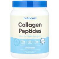 Nutricost, Kolageno peptidai, be skonio, 16.2 uncijos (454 g)