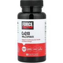 Force Factor, CoQ10, 60 augalinių kapsulių
