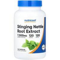 Nutricost, Dilgėlių šaknų ekstraktas, 120 kapsulių (375 mg vienoje kapsulėje)