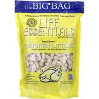 Cat-Man-Doo, Life Essentials, liofilizuotos vištienos mažyliai, katėms ir šunims, 16 uncijų (453.6 g)