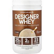 Designer Wellness, „Designer Whey®“, valgio pakaitalas, baltymų milteliai, pieniško šokolado skonio, 783 g