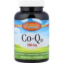 Carlson, CoQ10, 300 mg, 90 minkštųjų kapsulių