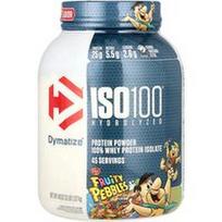 Dymatize, ISO100® hidrolizuotas, 100 % išrūgų baltymų izoliatas, Post® Fruity Pebbles™, 1,37 kg
