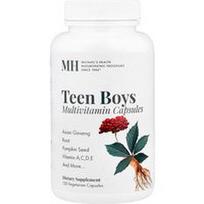 Michael's Health, Teen Boys multivitaminas, 120 vegetariškų kapsulių
