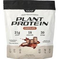 Snap Supplements, Augaliniai baltymai, veganiški baltymų milteliai, šokoladas, 939 g