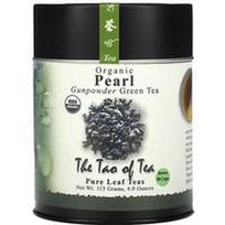 The Tao of Tea, Organinė parako skonio žalioji arbata, perlinė, 115 g