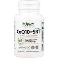 Jigsaw Health, CoQ10 su SRT®, 60 kapsulių (100 mg vienoje kapsulėje)