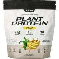Snap Supplements, Augaliniai baltymai, veganiški baltymų milteliai, bananų skonio, 853 g