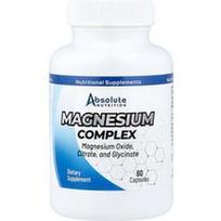 Absolute Nutrition, Magnio kompleksas, 60 kapsulių (250 mg vienoje kapsulėje)