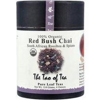 The Tao of Tea, 100 % ekologiškas Pietų Afrikos raudonasis raubos ir prieskonių mišinys, raudonojo krūmo čai, 114 g