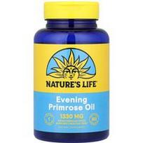Nature's Life, Nakvišų aliejus, 1300 mg, 60 minkštųjų kapsulių
