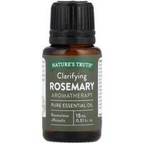 Nature's Truth, Grynas eterinis aliejus, skaidrinantis rozmarinas, 0,51 fl oz (15 ml)