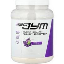 JYM Supplement Science, Skaidrus izoliato išrūgų baltymas, vynuogės, 1.1 svaro (18.3 uncijos)