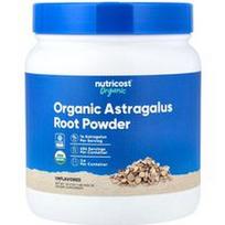 Nutricost, Ekologiški Astragalus šaknų milteliai, be skonio, 16.2 uncijos (454 g)