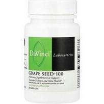 DaVinci Laboratories, Vynuogių sėklos - 100, 100 mg, 60 kapsulių