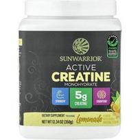 Sunwarrior, Aktyvus kreatino monohidratas, limonadas, 350 g