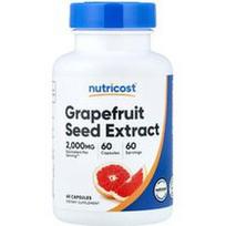 Nutricost, Greipfrutų sėklų ekstraktas, 2 000 mg, 60 kapsulių