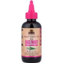 Okay Pure Naturals, Juodasis ricinos aliejus su rozmarinais, plaukams ir odai, 118 ml