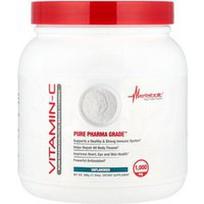 Metabolic Nutrition, Vitaminas C, be skonio, 17.64 uncijos (500 g)