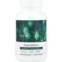 Econugenics, „GlyphoDetox™“, glifosatas + apsauga nuo pesticidų, 60 vegetariškų kapsulių