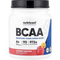 Nutricost, „Performance“, BCAA, aviečių limonadas, 972 g
