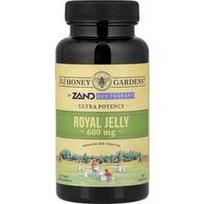 Honey Gardens, Itin stiprus, bičių pienelis, 600 mg, 30 vegetariškų kapsulių