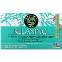 Triple Leaf Tea, Atpalaiduojanti, be kofeino, 20 arbatos pakelių, 33 g