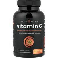 NutraChamps, Vitaminas C, 120 veganiškų kapsulių