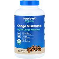 Nutricost, Organinis čagos grybas, 150 kapsulių (500 mg vienoje kapsulėje)