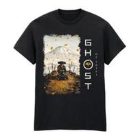 Ghost Of Yotei Unisex Adult Poster T-Shirt S juoda