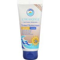 Stream2Sea, Tonuotas apsauginis kremas nuo saulės, sportui, SPF 20, neutralus, be kvapiklių, 90 ml