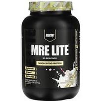Redcon1, MRE Lite, viso maisto baltymai, vanilinis pieno kokteilis, 2.08 svaro (945 g)
