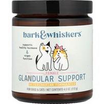 Dr. Mercola, „Bark & Whiskers™“, patelių liaukų palaikymas, šunims ir katėms, 113 g